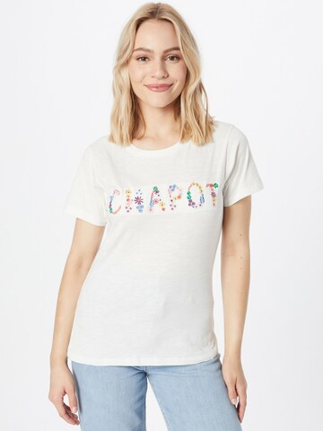 Fabienne Chapot Shirt 'Hawaii Chapot' in Wit: voorkant