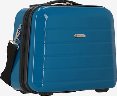 CHECK.IN Koffer in blau / schwarz / silber, Produktansicht