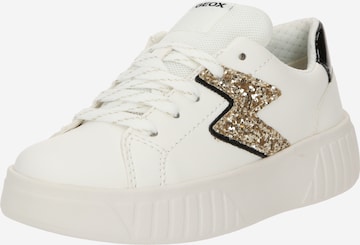 GEOX Sneaker 'MIKIROSHI' i vit: framsida