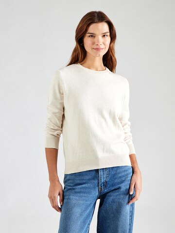 Pull-over 'DHANA' MELA en beige : devant