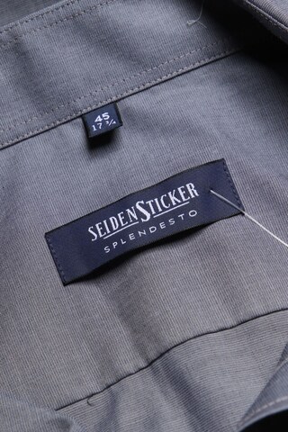 SEIDENSTICKER Button Up Shirt in XXXL in Grey