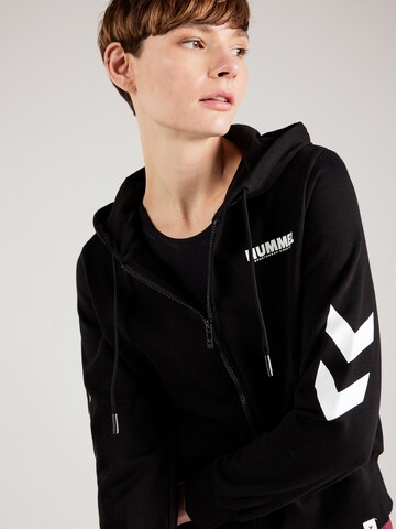 Hummel Sportsweatjacke 'Legacy' in Schwarz