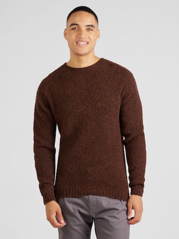 NORSE PROJECTS Sweater 'Birnir' in Brown: front