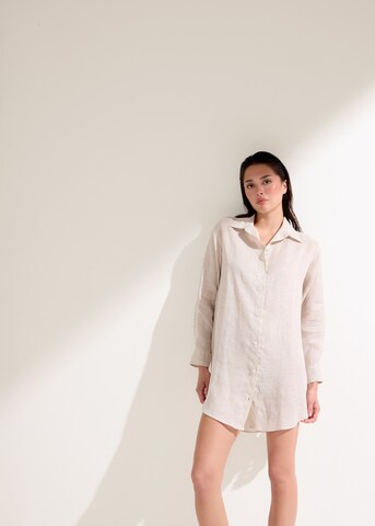 CALZEDONIA Bluse in Grau: Vorderseite