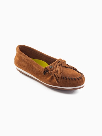 Minnetonka Mokassin 'Kilty plus' in Braun