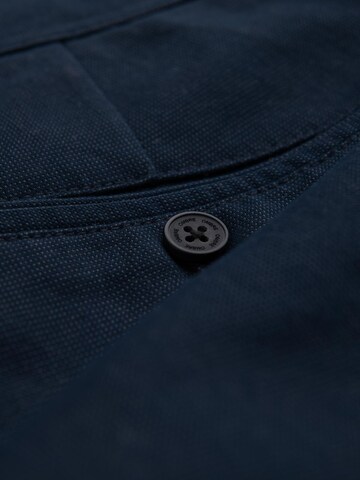 Ombre Slimfit Hose in Blau