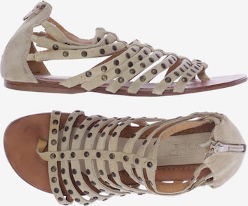 ESPRIT Sandals & High-Heeled Sandals in 39 in Beige: front