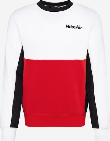 Coupe regular Sweat-shirt Nike Sportswear en blanc : devant