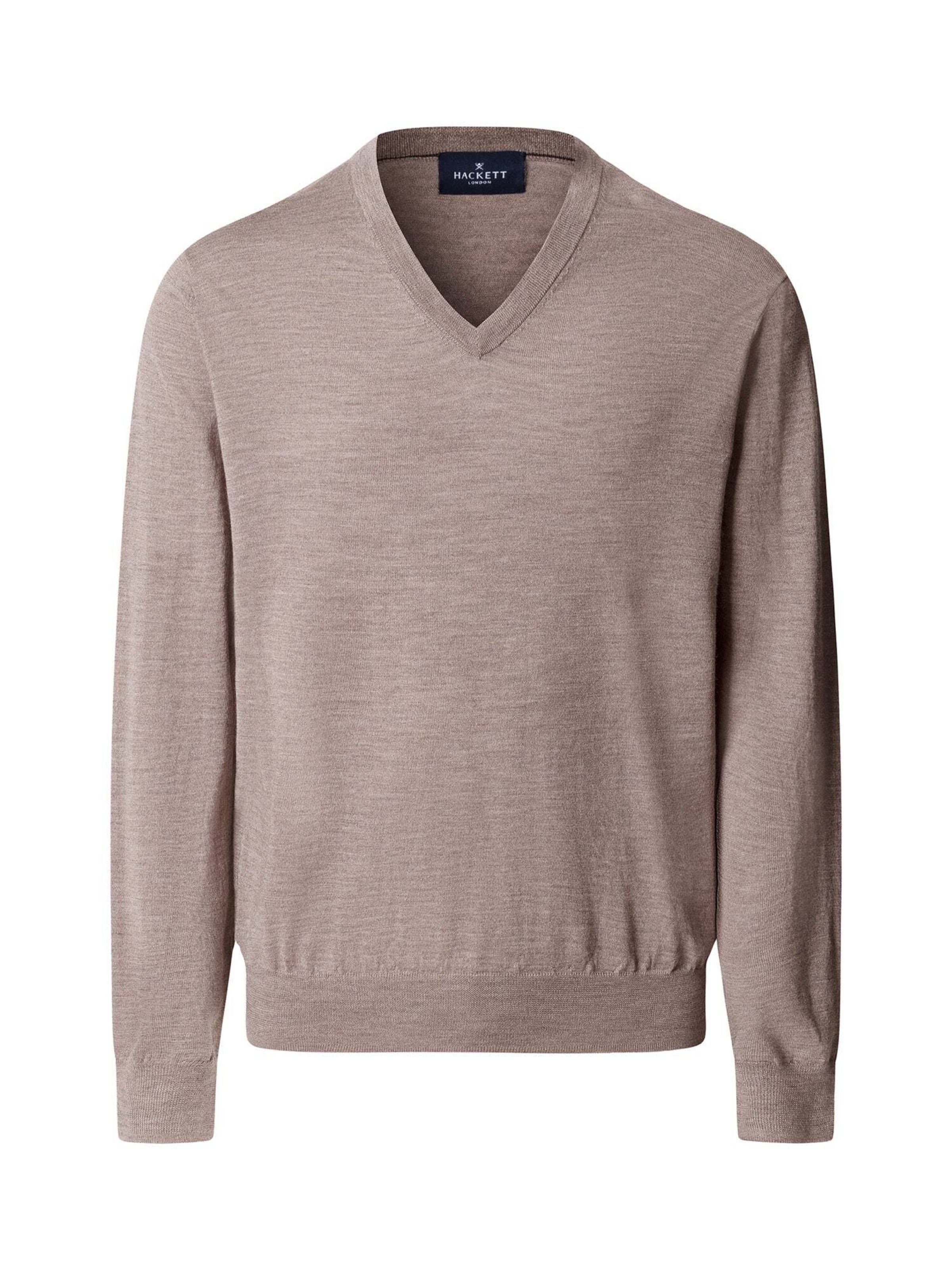 Pull-over Hackett London en beige : devant