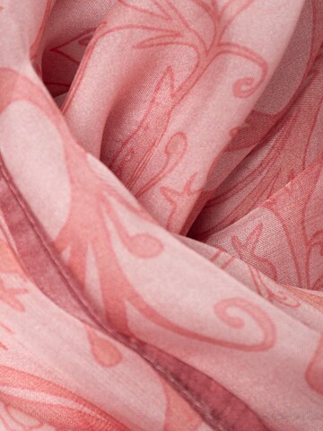Sciarpa 'Seidenchiffon zarte Blumen70 x 180 cm' di MayTree in rosa