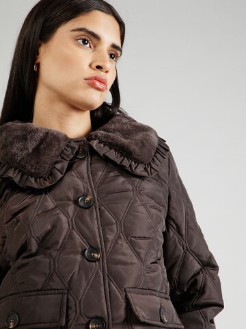 Derhy Between-Season Jacket 'FAUVETTE' in Brown