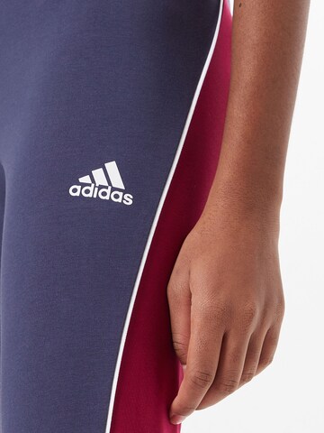 ADIDAS SPORTSWEAR Skinny Sportovní kalhoty – modrá