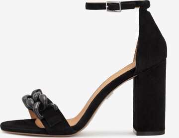 Kazar Strap sandal in Black: front