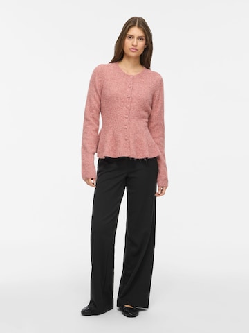 VILA Strickjacke 'VILuna' in Pink