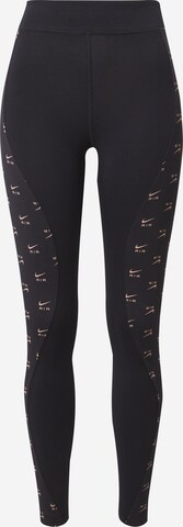 Nike Sportswear Skinny Legginsy w kolorze czarny: przód