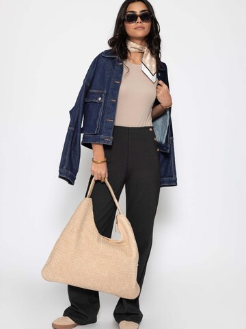 SASSYCLASSY - Body de blusa en beige