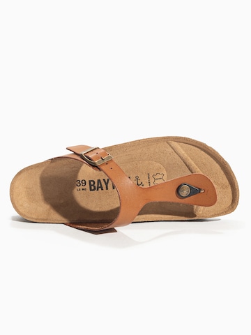 Bayton T-bar sandals 'MELIA' in Brown