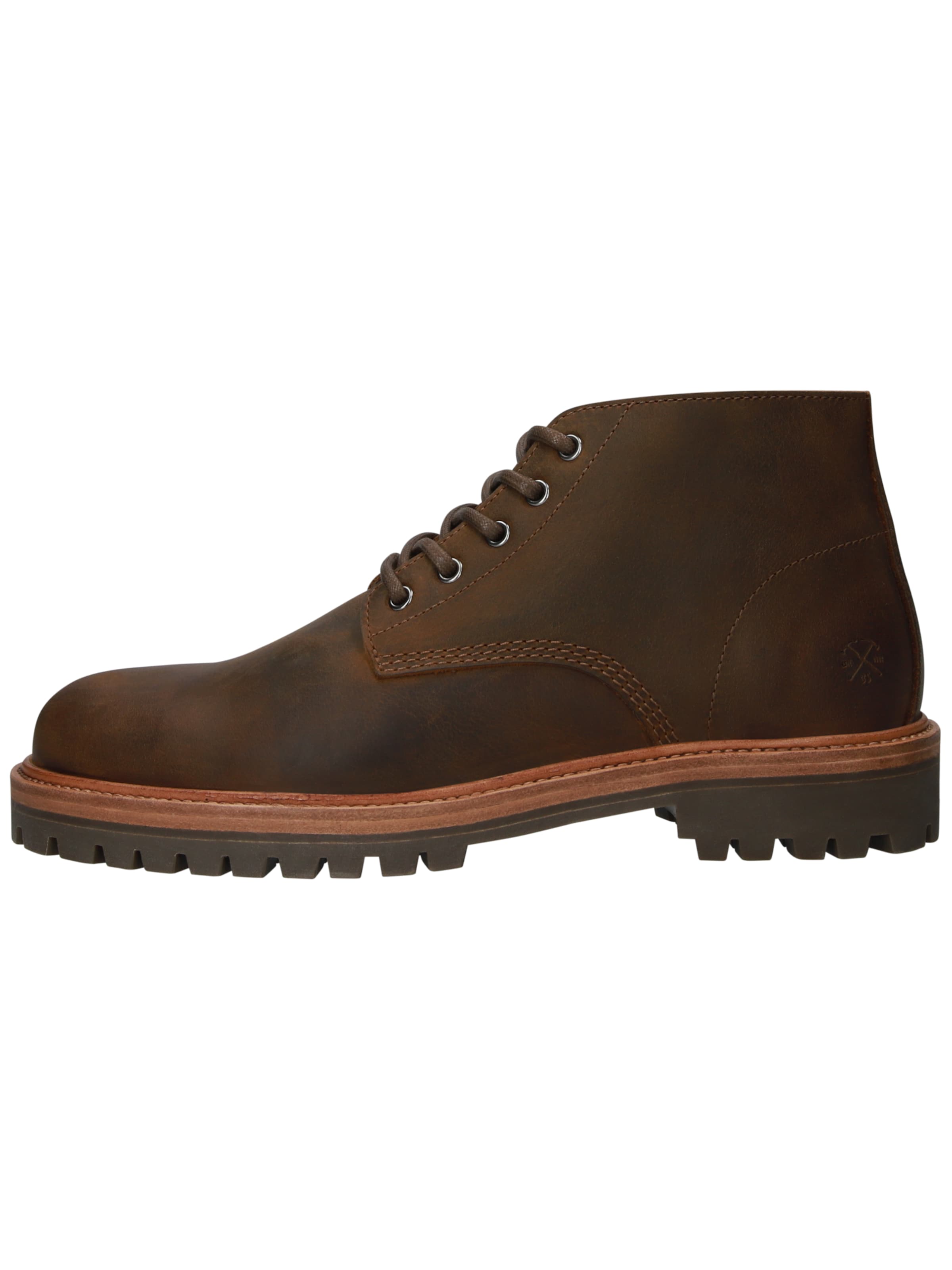 BLACKSTONE Schnürboots 'Gastown Fosca - EG582' in Braun: Vorderseite
