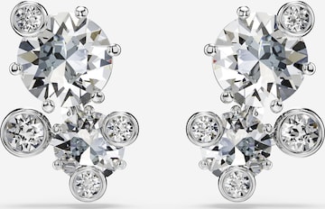 Swarovski Fülbevalók 'Constella' - ezüst: elől