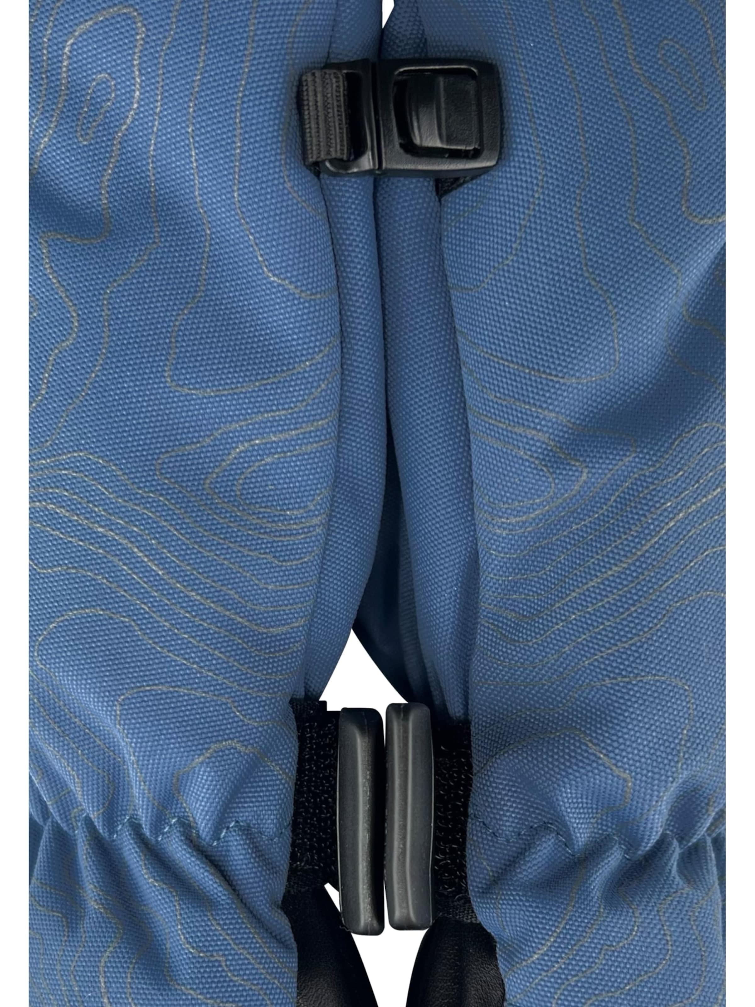 KESSLER Full Finger Gloves 'CANMORE' in Blue