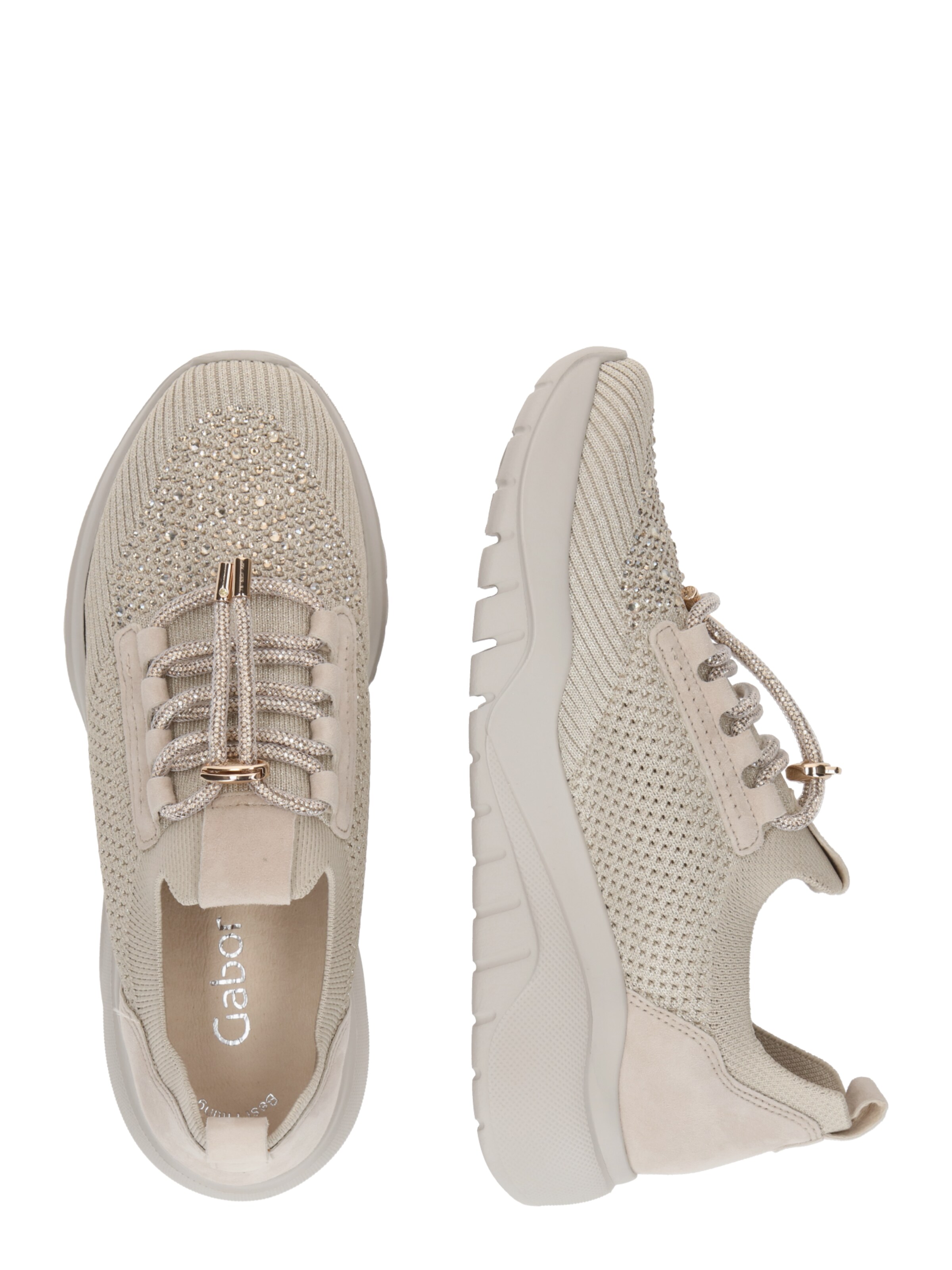 GABOR Platform trainers in Beige