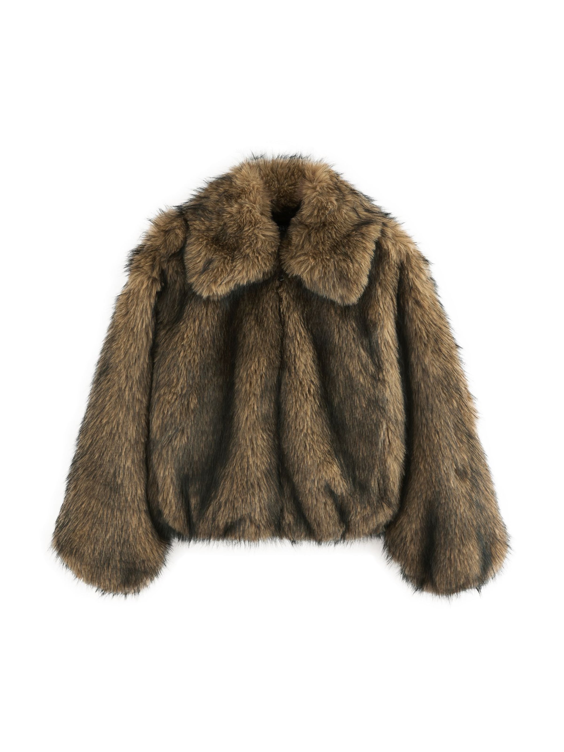 Next Veste d’hiver en beige foncé, Vue avec produit