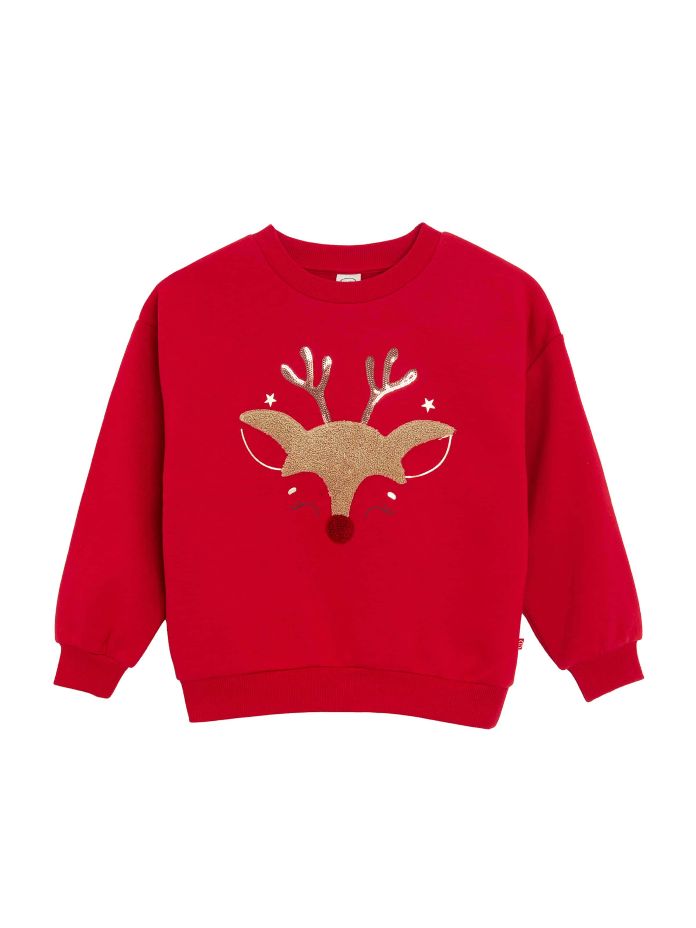 Cool Club Sweatshirt in Rood: voorkant