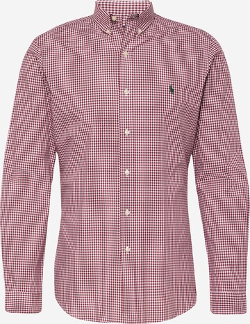 Polo Ralph Lauren Button Up Shirt in Red: front