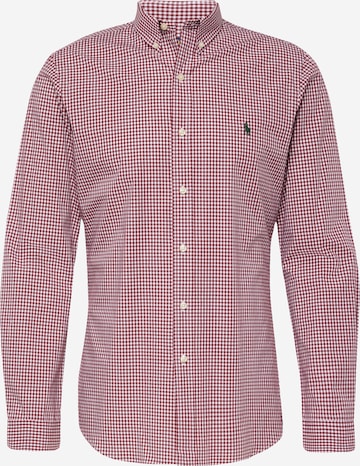 Polo Ralph Lauren Button Up Shirt in Red: front