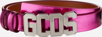 GCDS - Cinturón en rosa: frente