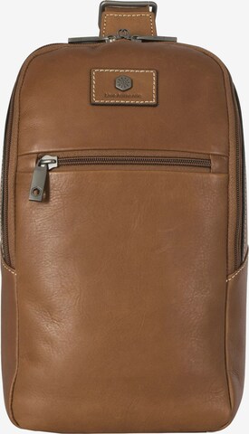 Jekyll & Hide Crossbody Bag 'Montana' in Brown: front