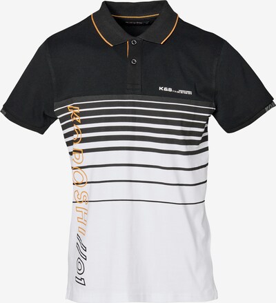 KOROSHI Shirt in de kleur Oranje / Zwart / Wit, Productweergave