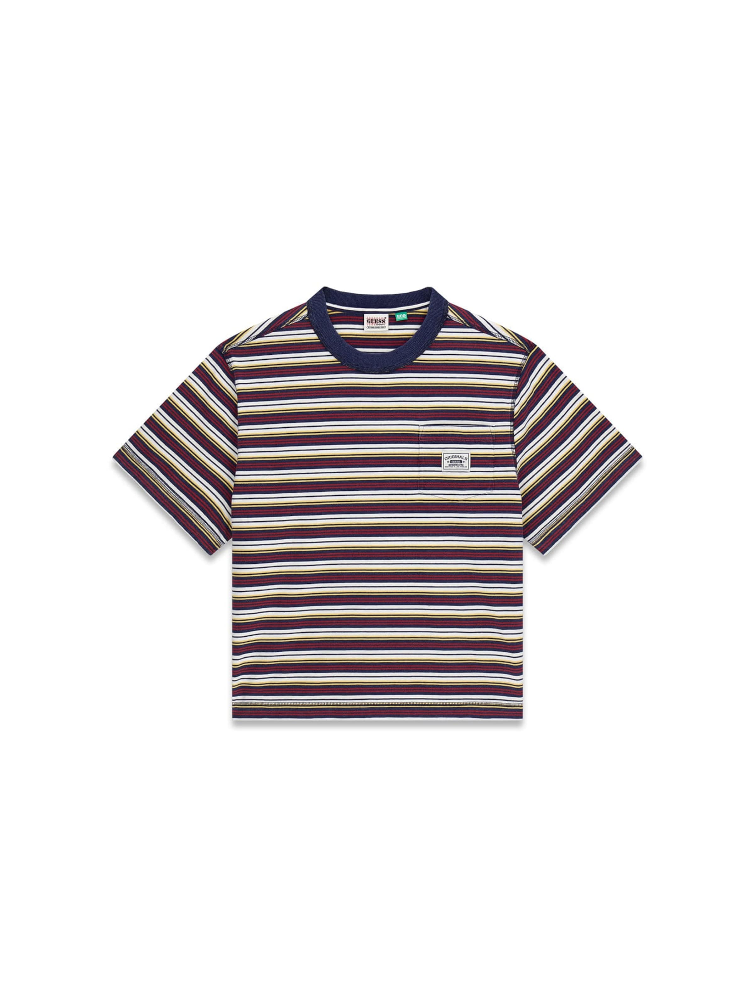 GUESS Футболка в Синий: спереди