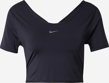 NIKE Λειτουργικό μπλουζάκι 'One Classic' σε μαύρο: μπροστά