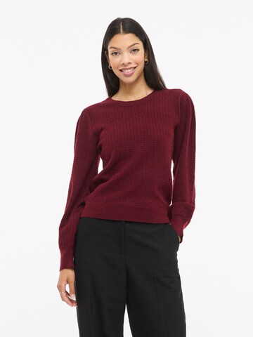 VILA Pullover 'VIMABLE' i rød: forside