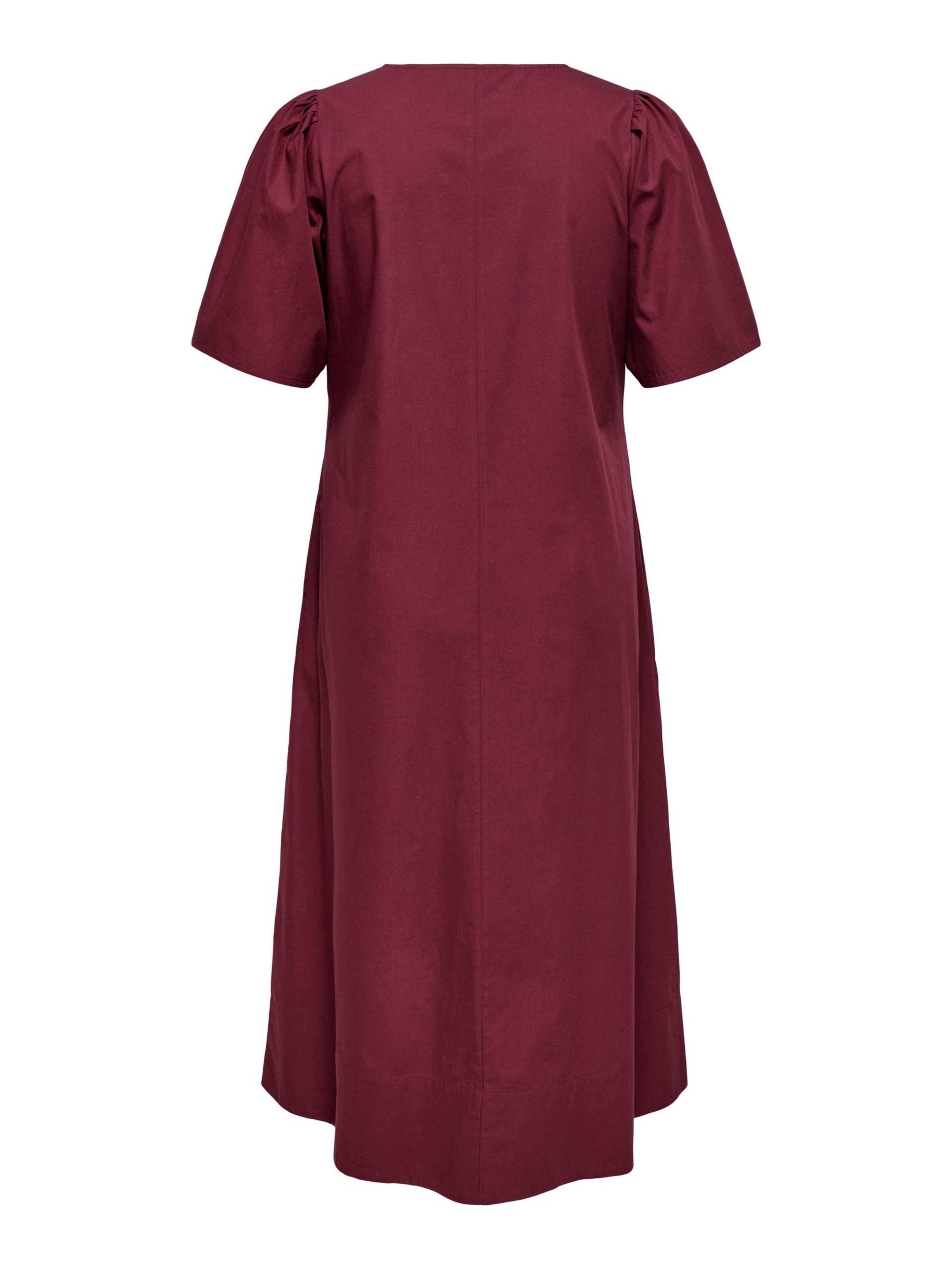 Robe 'Lina' ONLY Carmakoma en rouge