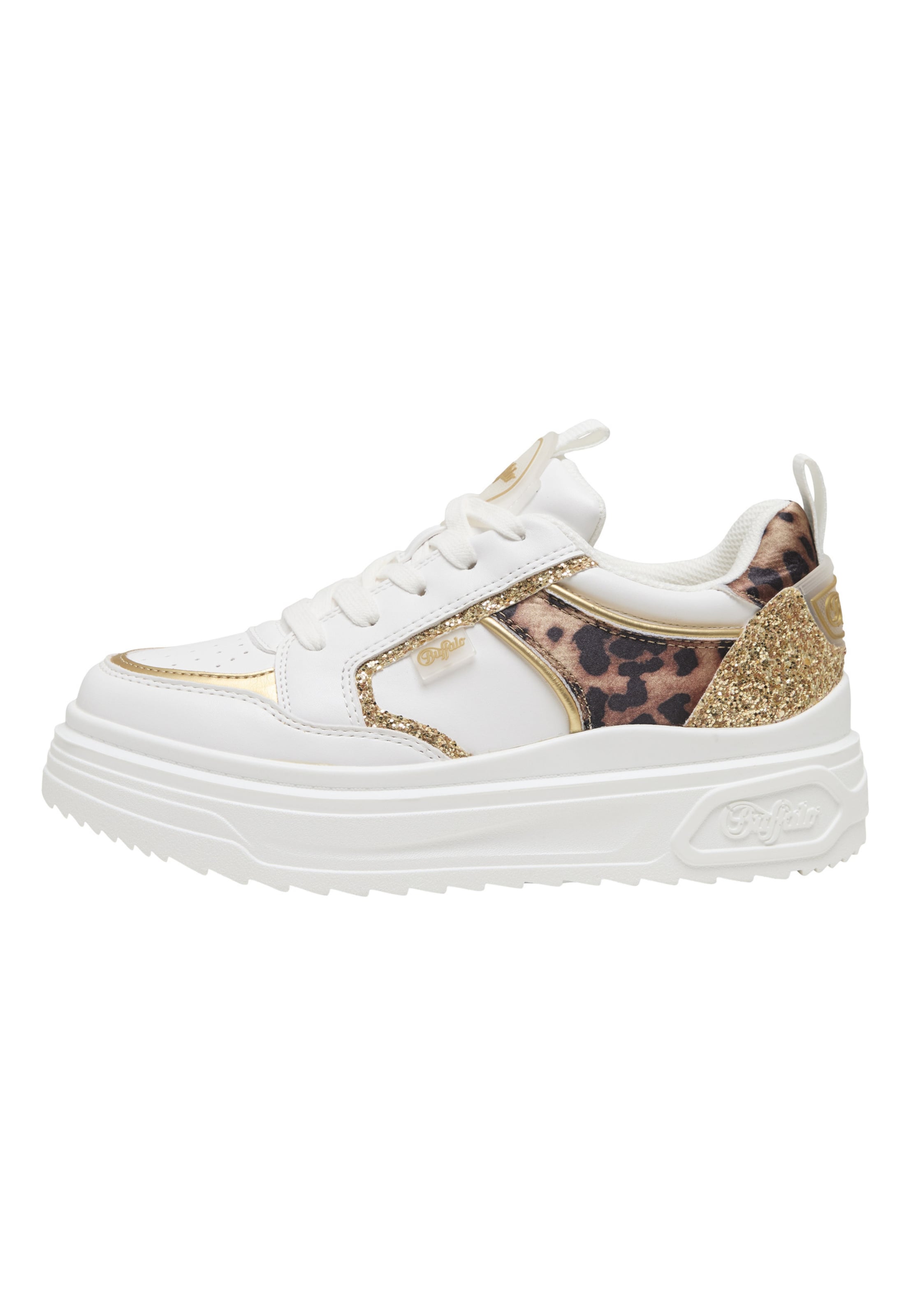 Baskets basses 'Vectra' BUFFALO en blanc : devant
