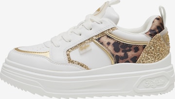 Baskets basses 'Vectra' BUFFALO en blanc : devant