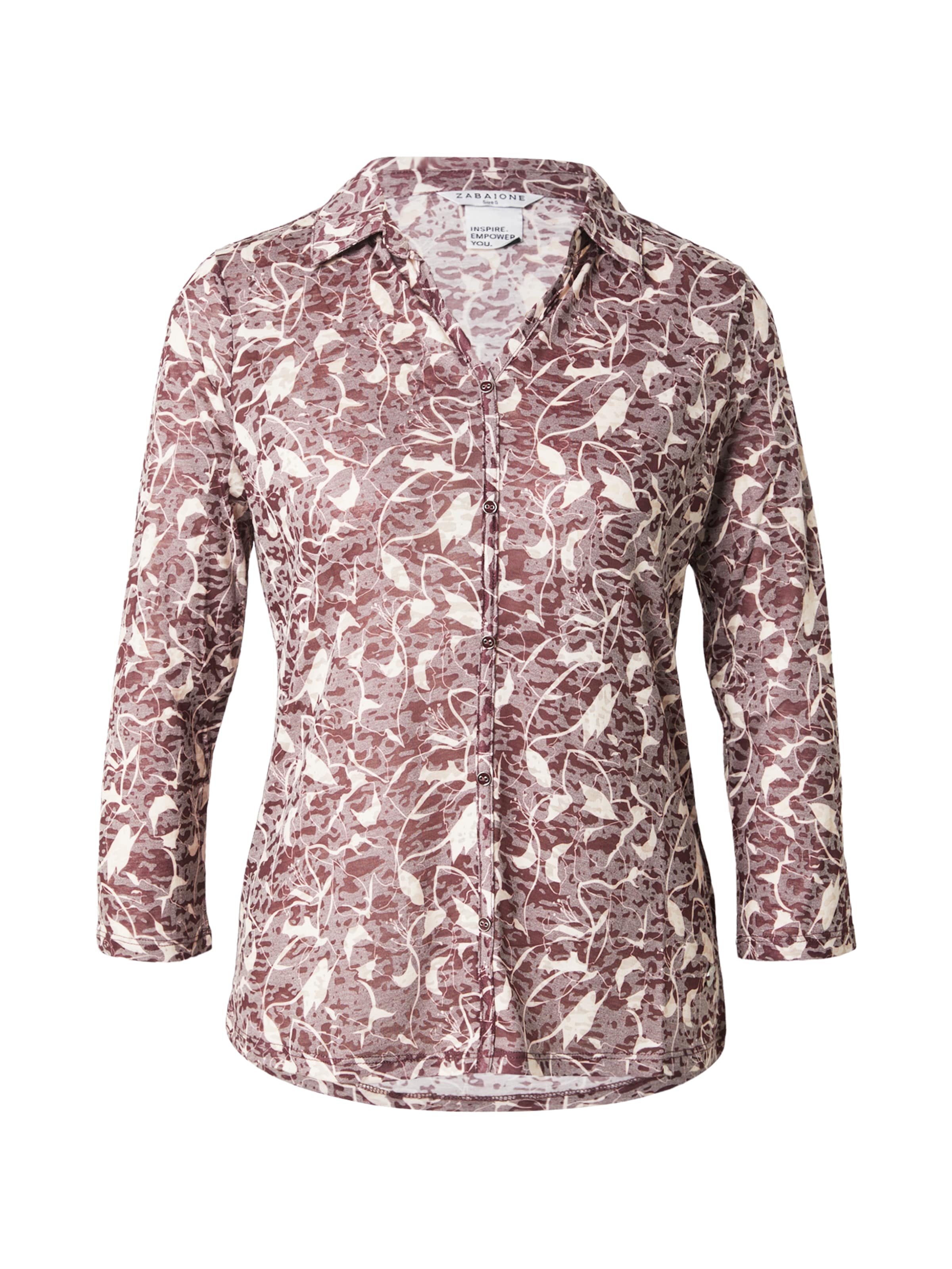 ZABAIONE Shirt 'Co44ileen' in Rot: Vorderseite
