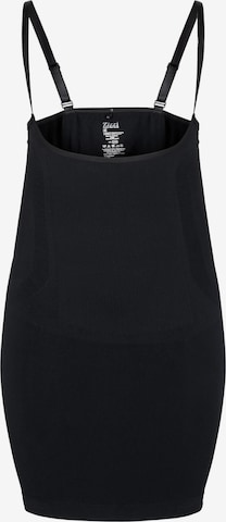 Zizzi Bodice dress in Black: front