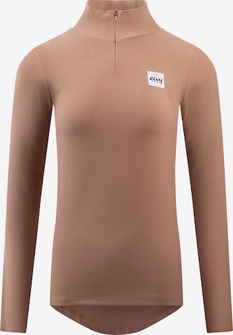 Eivy Performance shirt 'Journey' in Brown: front
