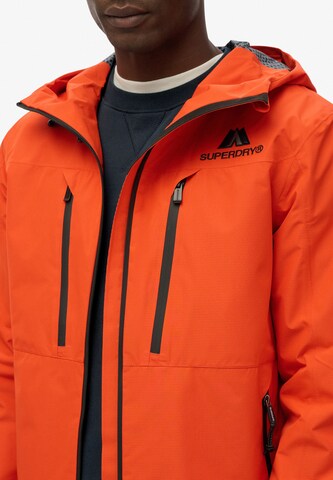 Veste mi-saison Superdry en orange