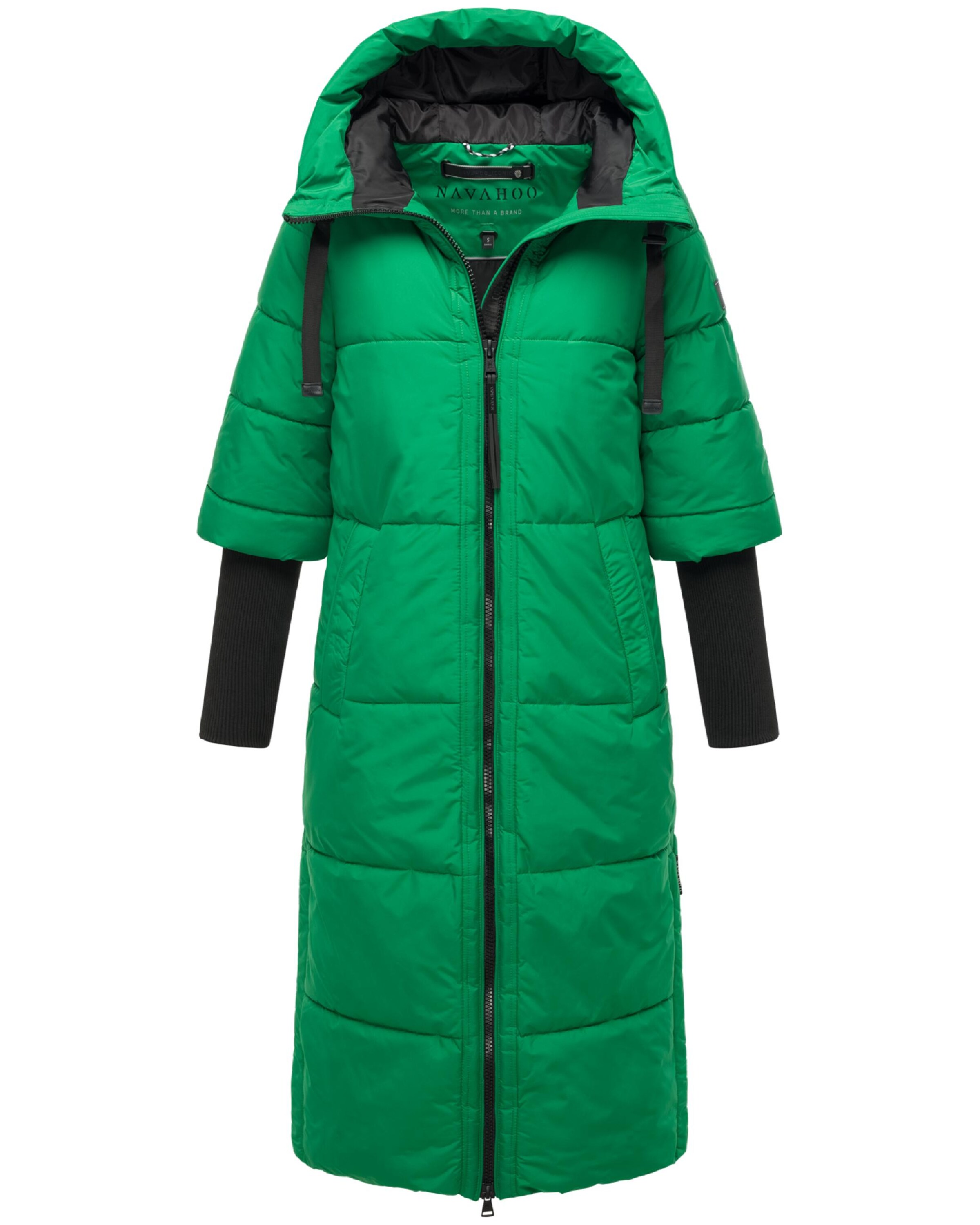 Cappotto invernale 'Ciao Miau XIV' di NAVAHOO in verde
