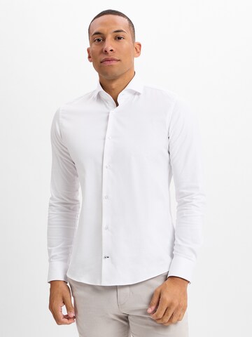JOOP! Slim fit Zakelijk overhemd ' Pares ' in Wit: voorkant