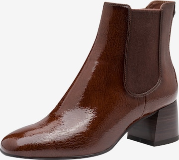 Chelsea Boots Tamaris en marron : devant