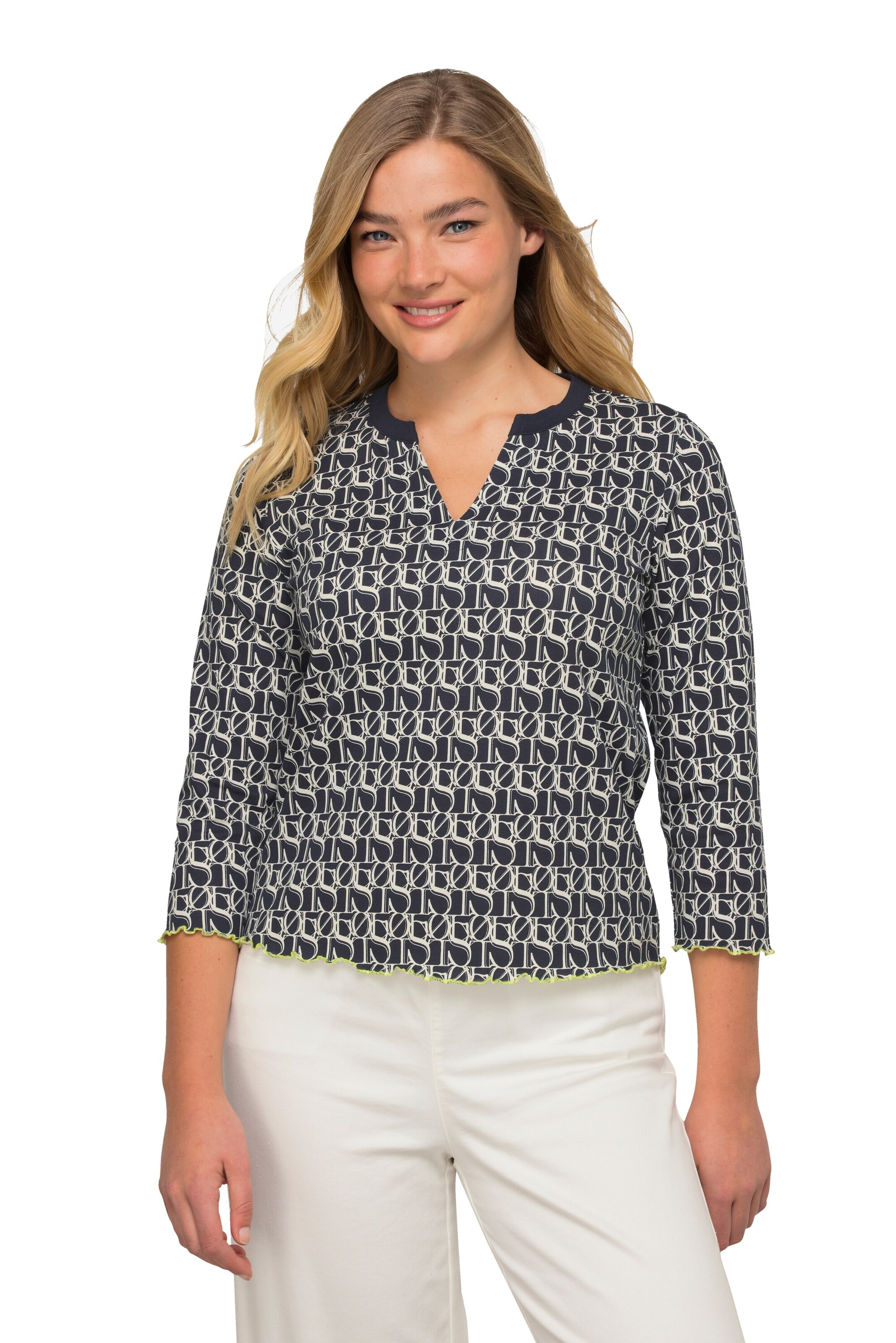 LAURASØN Shirt in Blau: Vorderseite