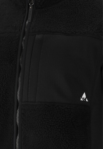 Whistler Athletic Fleece Jacket 'Bear' in Black