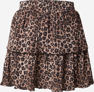 PIECES Skirt 'PCAmber' in Black: front