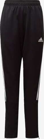 ADIDAS PERFORMANCE Regular Workout Pants 'Tiro 21' in Black: front