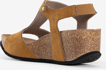 Bayton Sandals 'Madrida' in Brown